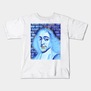 Baruch Spinoza Portrait | Baruch Spinoza Artwork | Baruch Spinoza Painting 13 Kids T-Shirt